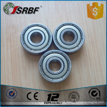 Miniature ball bearings 606zz ball bearings 6*17*6mm deep groove ball bearing